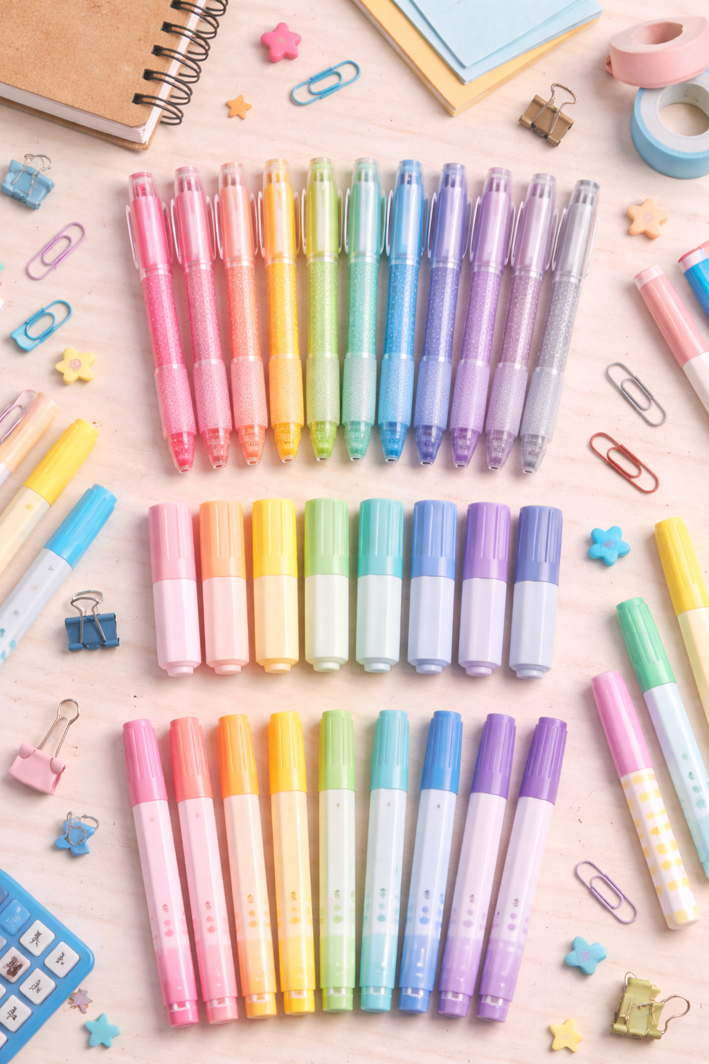 Boligrafs i retoladors